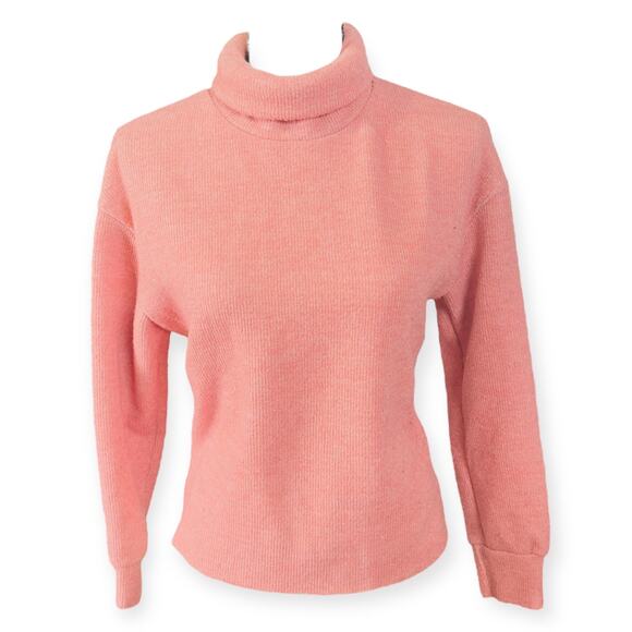 Long Sleeve Turtleneck Cropped Sweater - Picture 1 of 5